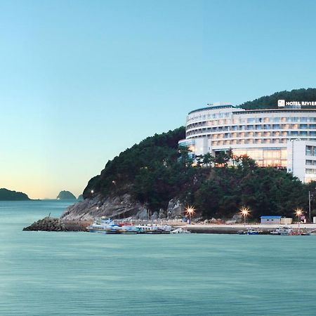 Hotel Riviera Geoje Buitenkant foto